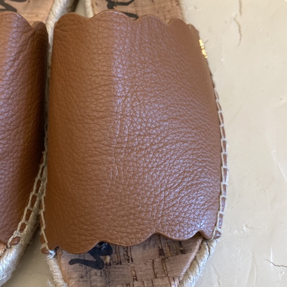 Sam Edelman Leather Espadrille Slide Sandals - Picture 6 of 11